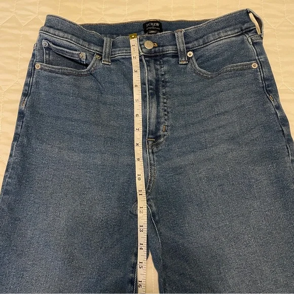J Crew Stove Pipe Raw Hem Jean Size 29 - Picture 2 of 5